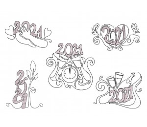 Stickdatei - Umarmung 2021